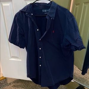 Vintage polo collared shirt